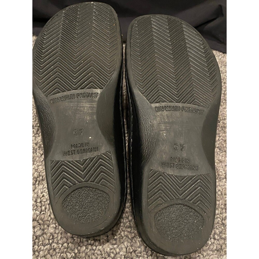 Finn Comfort Women’s German Leather Mules Slip On Clogs 37 - Picture 2 of 7
